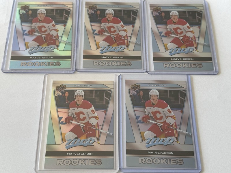 Matvei Gredin 2025-26 MVP Silver Collection RC 269 LOT OF 5