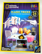 NATIONAL GEOGRAPHIC Magic Tricks Countdown Advent Calendar STEM
