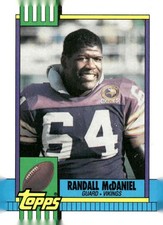 1990 Topps #104a Randall McDaniel
