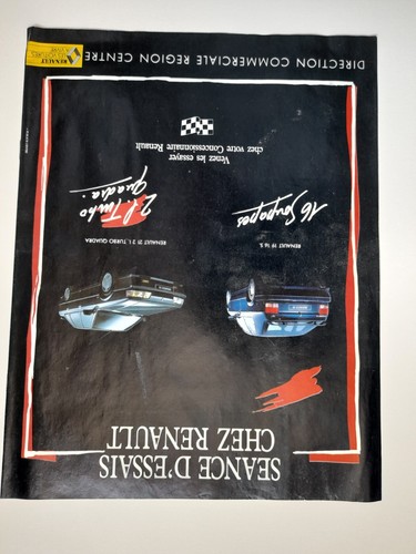 1990 Le Mans 24 Hour Match 'Vu Dans' magazine. English language. 14 pages. - Bild 6 von 6