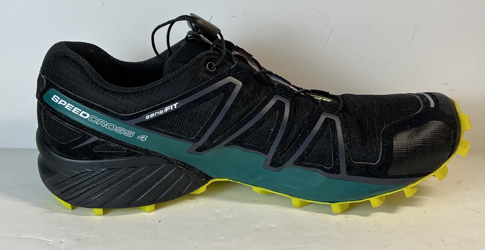 Scarpe da uomo Salomon SpeedCross 4 LT basse nere trail runner taglia 8 5 US