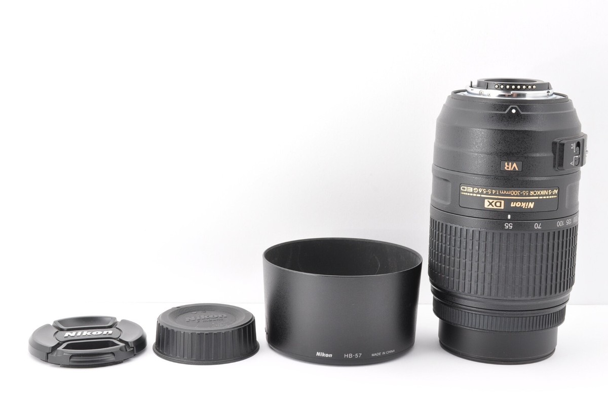 【美品】Nikon AF-S 55-300mm 4.5-5.6 G ED VR Amazon.com: Nikon - AF-S DX NIKKOR 55-300mm f/4.5-5.6G ED VR