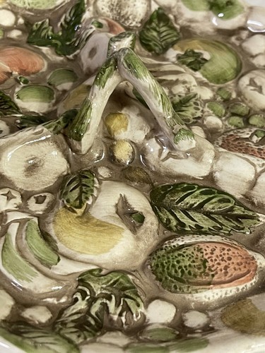 Vintage Perfect Condition- 3 Divided Vegetable Ceramic Relish- Mint Tray Dish - Picture 9 of 10