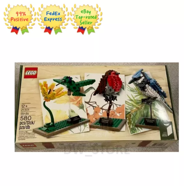 LEGO Ideas 21301 pas cher, Les oiseaux