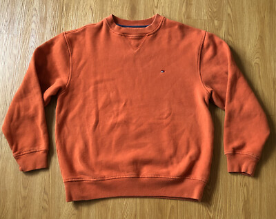 Vintage Tommy Hilfiger Men's Crewneck Sweatshirt Embroidered