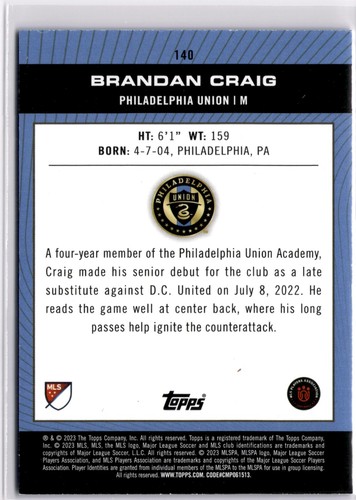 2023 Topps Ammiraglia MLS pellicola blu /99 1-200 (set completo) - Foto 47 di 55