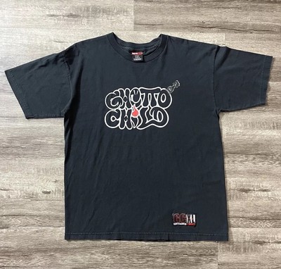 Ghetto Child Wheels T-Shirt Shorty s Skateboards Size XL Vintage Old Skate Y2K