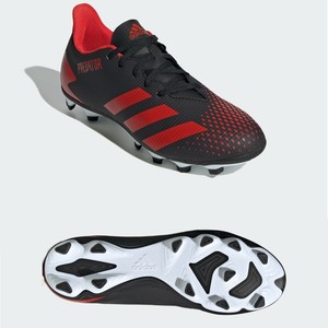 NEW MEN'S ADIDAS PREDATOR 20.4 FxG SOCCER CLEATS EE9566 BLACK RED SZ 9  193099493669 | eBay