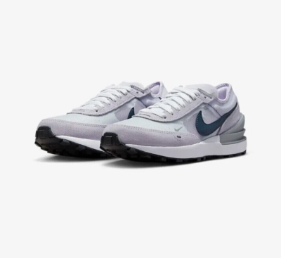 nike waffle one grey purple