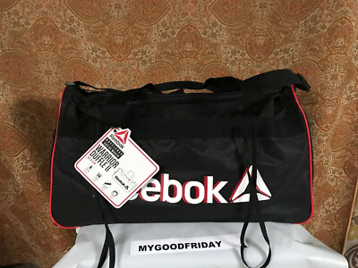 Reebok Warrior Duffle II Medium Black MSRP $60