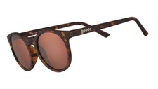 Goodr Sunglasses  NINE DOLLAR POUR OVER" Round Tortoise Sunglasses
