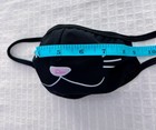 Halloween Costume Kitty Cat Pink Heart Shape Nose  Whisker Face Mask Washable — photo 5