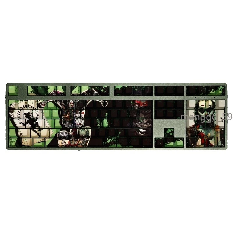 DC Comic Joker Transparent PBT Keycaps for Cherry Mechanical 108 Keys Batman 1PC - Image 3 of 4