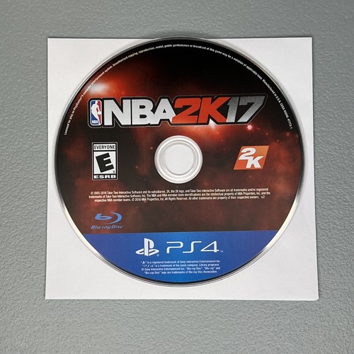 NBA 2K17 PS4 ( PlayStation 4) Disc Only Fully Tested 710425477935