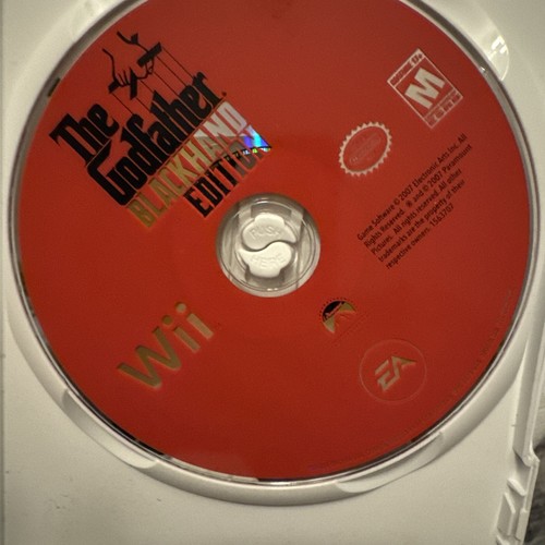 The Godfather Blackhand Edition (Nintendo Wii, 2007) w/ Manual Included EUC - Picture 6 of 7