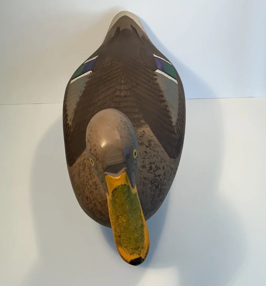 Capt. HARRY JOBES Havre de Grace MALLARD HEN Decoy 1980 FULL SIZE eBay