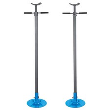34 Ton Utility Underhoist Stand 53 - 80 Support Hoist Lift Floor Car Stand X2