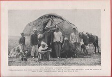 Tenda (yurta) di un nomade chirghizo. Immagine 1937