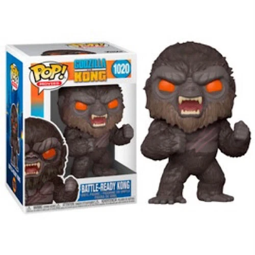 Funko Pop Movies Godzilla vs Kong Battle Ready Kong #1020 Vinyl Figure NIB