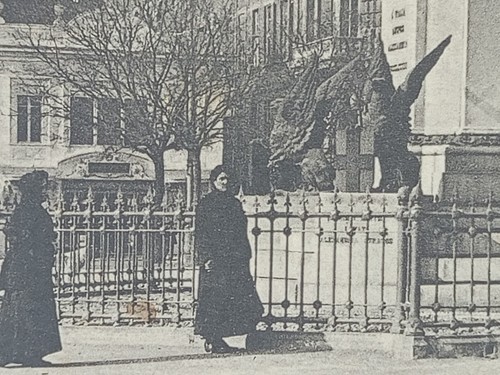 Alessandria cartolina viaggiate e animata 1926 - Foto 4 di 5