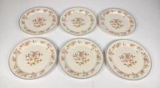 Set Of 6 Steelite International Cherry Blossom 6.25" Bread Plates England