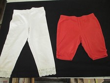 Lot of 2 Girl Shorts  Capris, Small, 6-6x, Xhilaration, Faded Glory