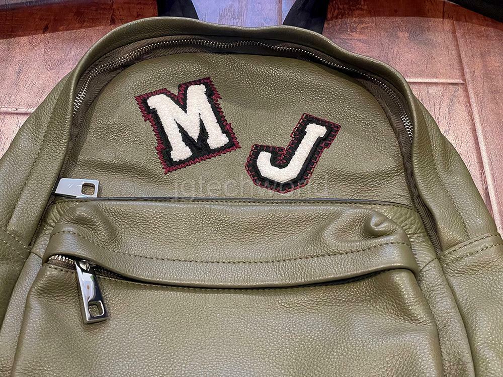 Marc Jacobs Varsity Army Green Backpack Amazon.com | Marc Jacobs Preppy Nylon Backpack (Camo Multi  main image 3