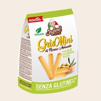 Mini Grissini Grismini Con Olio Extravergine Di Oliva Senza Glutine - Inglese