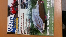 revue automobile vintage RETRO-HEBDO 21- TATRA TATRAPLAN 1949-RENAULT SAVIEM