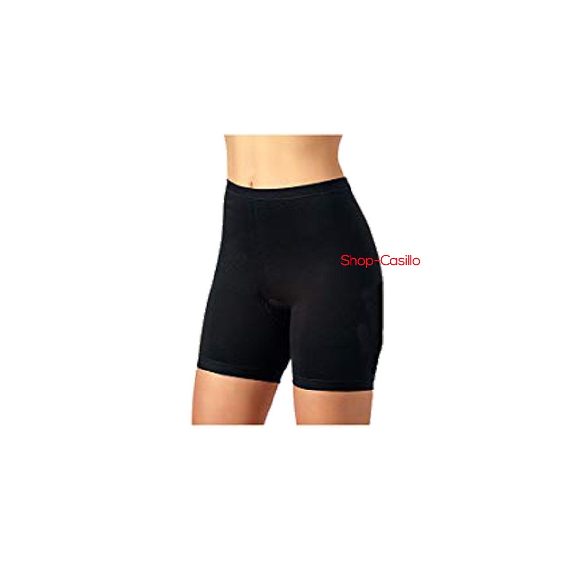 Slips Short Femme Taille Haute Longue Jambe Coton Élastique