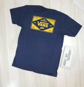 yellow and blue vans shirt