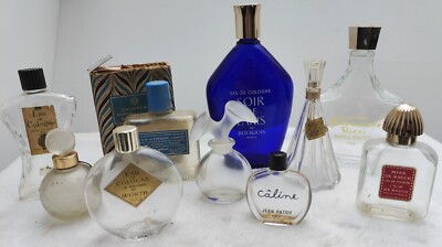 Konvolut 10 alte Flaschen. Bourjois, d'Orsay, Patou, Worth, Ricci. Sehr guter Zustand
