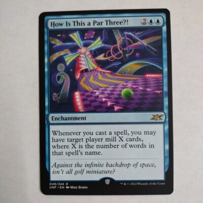 How Is This A Par Three?! | MTG | UNF | 049/244 | Same Day Shipping!