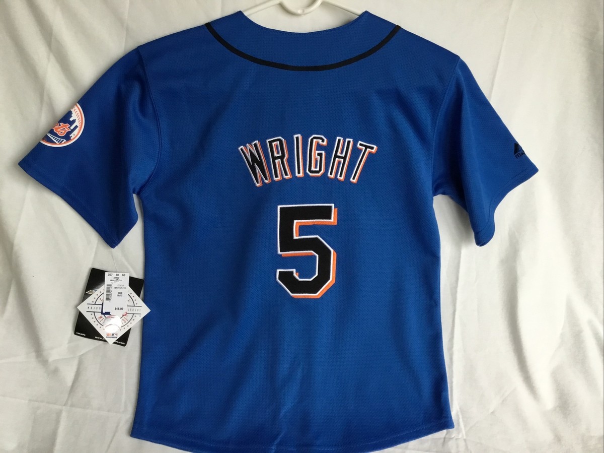 Majestic David Wright #5 New York Mets Big & Tall Mens Cool Majestic David Wright #5 New York Mets Big & Tall Mens Cool