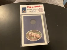 New- NIB - Penn State Mini Cornhole Tabletop Game Played With Quarters.