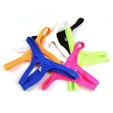 Hot New Thong Men Briefs Breathable Elastic String Ice Silk Jockstrap