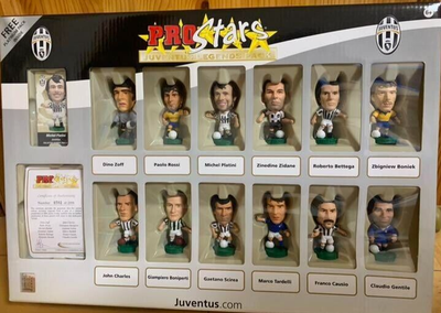Corinthian Prostars juventus legend Soccer Figure 12-Piece Set 