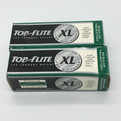 Top Flite Titanium XL - Regular Trajectory - 6 Golf Balls NEW
