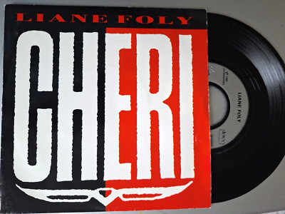 LIANE FOLY CHERI / MANOUKIAN 45T SP 1989 VIRGIN 90.495 DISC NEU / MINT