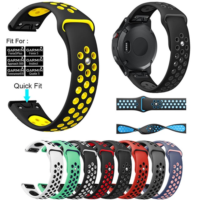 garmin quickfit 26 silicone watch band