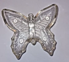 Vintage Jeanette Glass  Co. Butterfly Candy Dish 4"