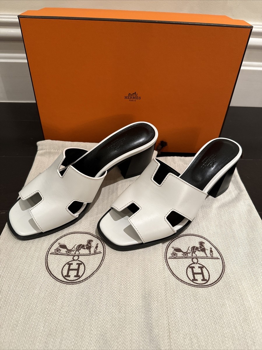 Authentic Hermes Helia 60 Sandal shoes Size 36.5EU/6.5 US