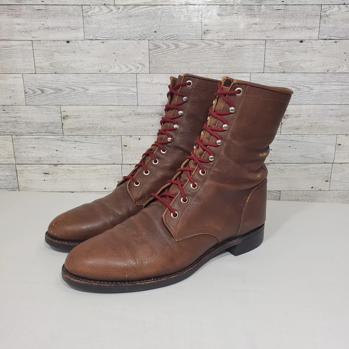 Justin sale conductor boots