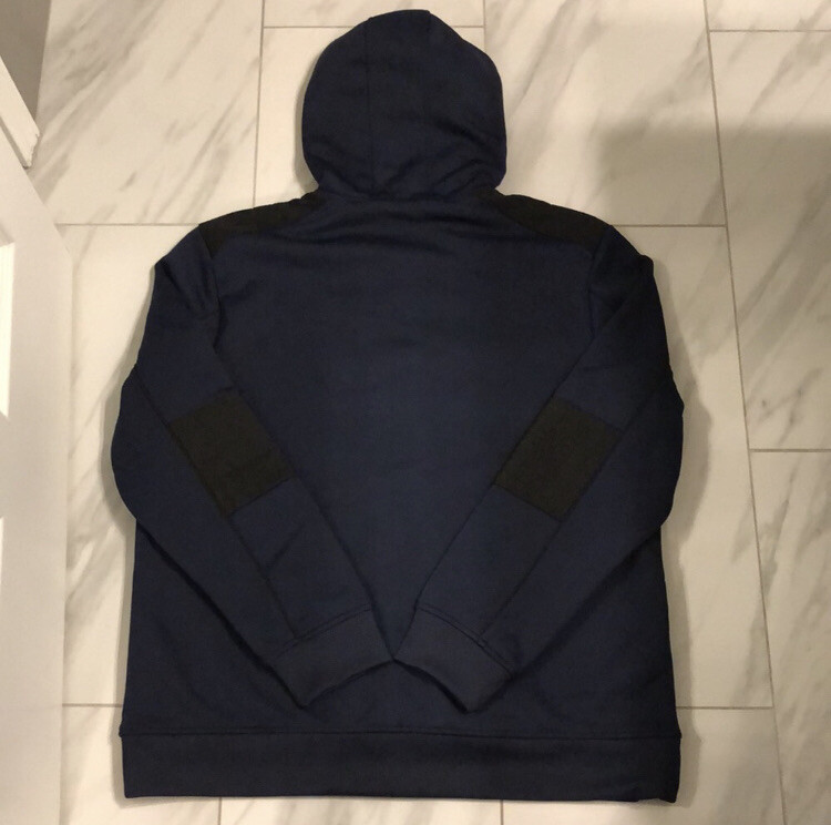 INC Men’s Sherpa Lined Full Zip Hoodie Navy Blue Black $99.50 New