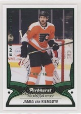 2021-22 Upper Deck Parkhurst Emerald Ice 8/10 James van Riemsdyk #77 0me2