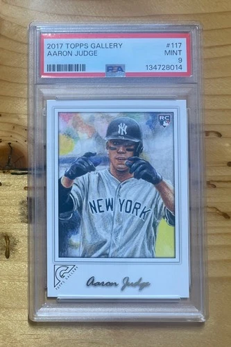 2017 Topps Gallery Aaron Judge #117 Rookie Card PSA 9 MINT