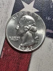 1941 (P) Washington Quarter Silver 25¢ - BU - Brilliant Uncirculated - FREE SHIP