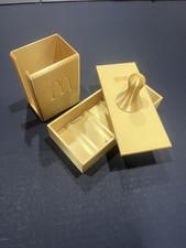McDonalds Style McRib Patty/Pattie Press LIMITED EDITION GOLD w Sauce Caddy