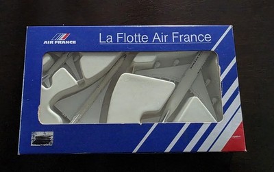 Vintage Schabak La Flotte Air France 1:600 Boeing Concorde, 747, A320 - # 911/3
