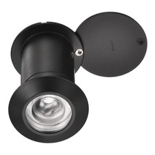 15/16" Door Viewer Peephole 220  Door Viewer with Cover Black